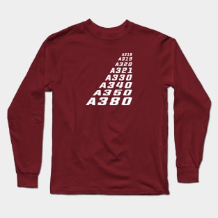 Airbus White Tail | Gift Long Sleeve T-Shirt